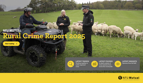 NFU Mutual Rural Crime Report 2025