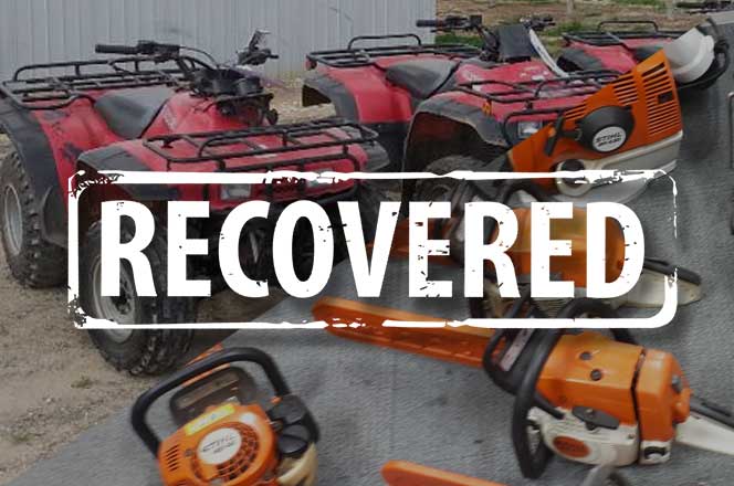 POLICE FIREARMS TEAM RAID RECOVER STOLEN AGRICULTURAL EQUIPMENT! 