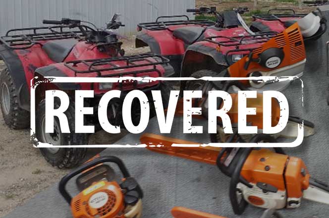 POLICE FIREARMS TEAM RAID RECOVER STOLEN AGRICULTURAL EQUIPMENT!