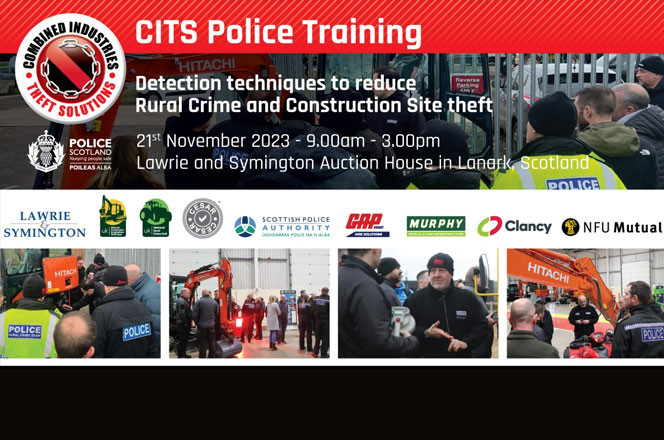 TRAINING DAY ORGANISED TO HELP SCOTLAND’S POLICE FIGHT RURAL CRIME