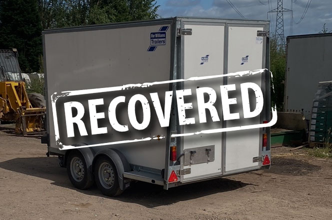 NCATT recovers major machinery theft!