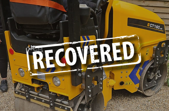 NCATT recovers major machinery theft!