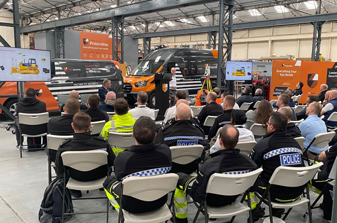 POLICE AND INDUSTRY CONTINUE TO WORK IN PARTNERSHIP TO COMBAT CRIME - POLICE TRAINING EVENT AT TVL