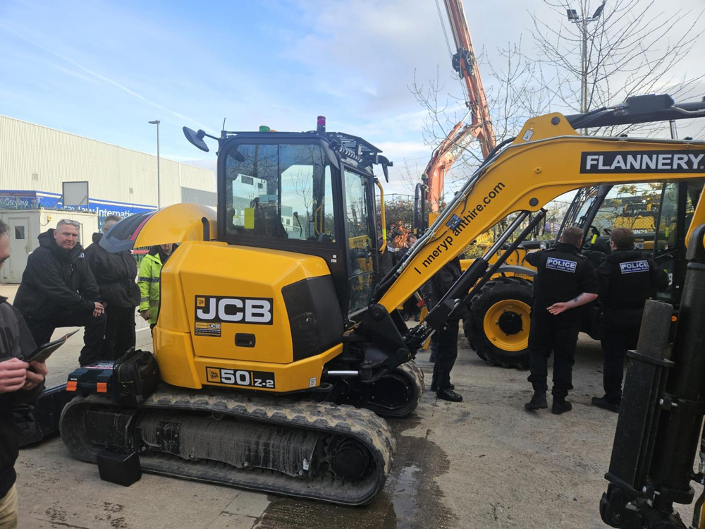 Excavator Machinery Examination