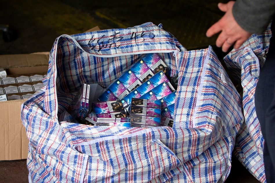 Suspected counterfeit cigarettes