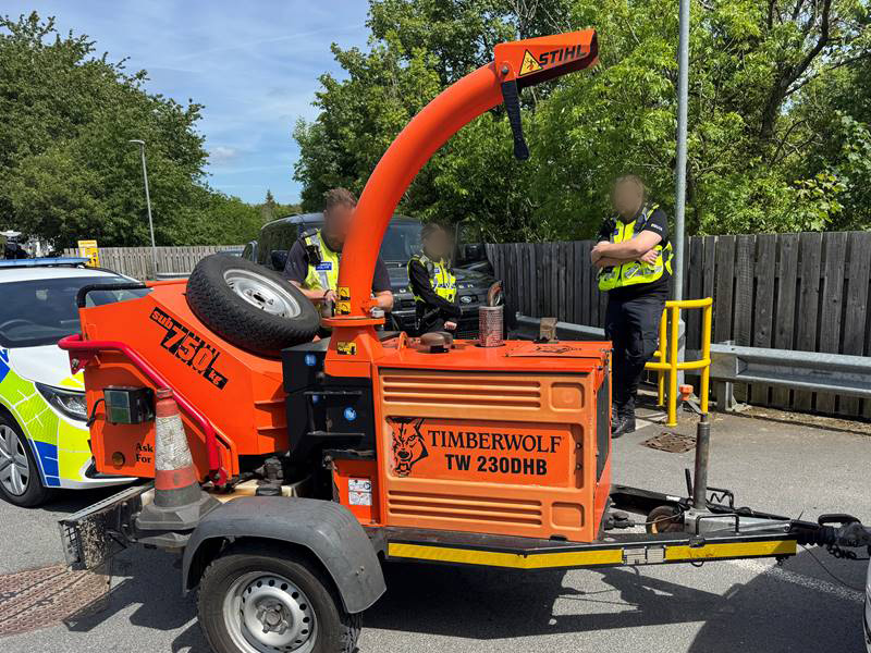 NCATT RECOVER TWO STOLEN TIMBERWOLF TIPPERS