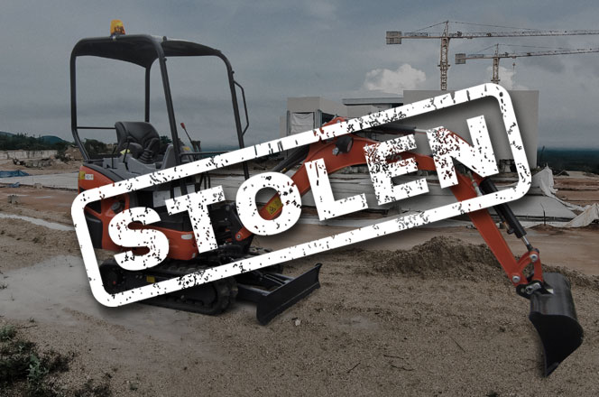 KUBOTA 1.5T KX015-4 EXCAVATOR REPORTED STOLEN FROM A RESIDENTIAL ADDRESS IN SKIPTON, NORTH YORKSHIRE