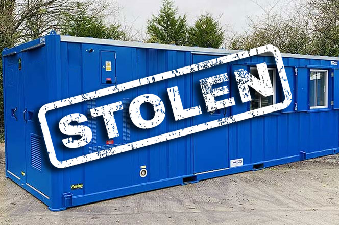 THEFT ALERT - STOLEN EQUIPMENT AT CONSTRUCTION SITE IN LANCASTER