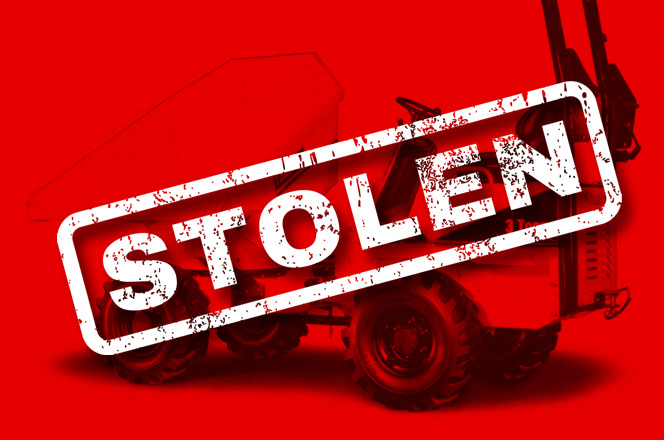 PLANT STOLEN FROM SITE