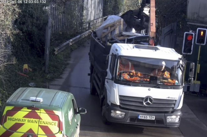 Suspect Truck Heathrow