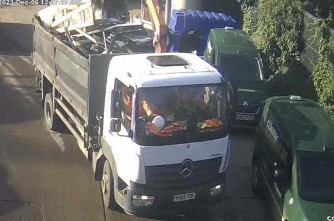 Suspect Truck Heathrow