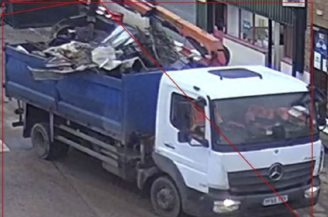 Suspect Truck Harefield