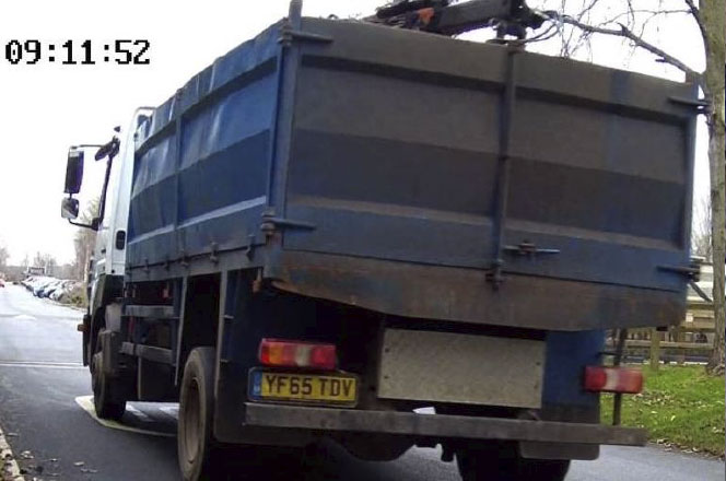 Suspect Truck Harefield