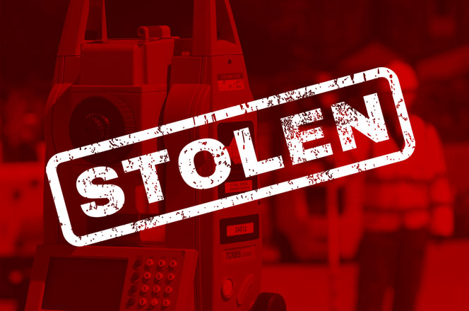 THEFT OF SURVEY EQUIPMENT
