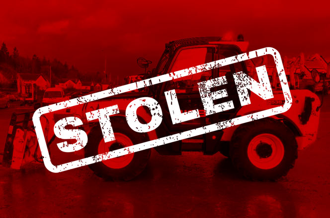 THEFT OF JCB 14M TELEHANDLER