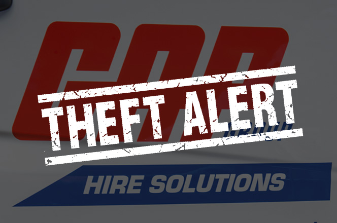 THEFT ALERT - STOLEN GAP BOMAG ROLLER