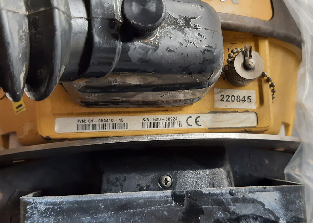 TOPCON GPS Dome Serial Number