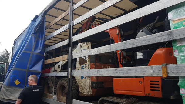 Stolen Plant Equipment