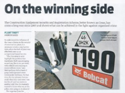 ON THE WINNING SIDE - Construction News Plant Supplement 2014 