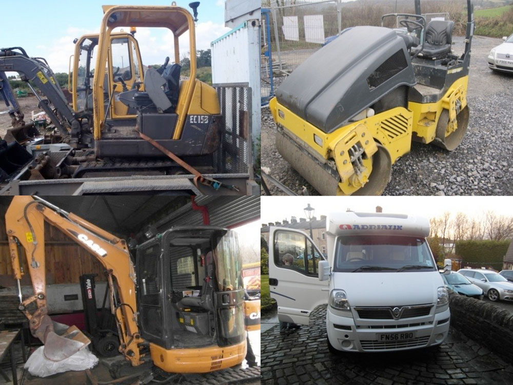 'WELL ORGANISED AND RUTHLESS': COURT SENTENCES MEN BEHIND Â£100K STOLEN VEHICLES SCAM